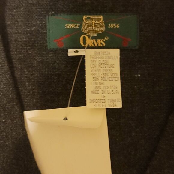 Orvis vintage wool dress size 8 - Picture 7 of 9